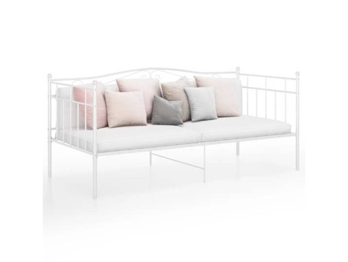 Canapé-lit Blanc Métal 90x200 cm - FYDUN - Contemporain - Design