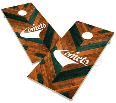 Skip's Garage Texas Dallas Comets Cornhole Board Set