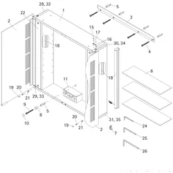 HSK Ersatzteile 3x Glasboden (Tiefe 170 mm), E97603-170-3 E97603-170-3