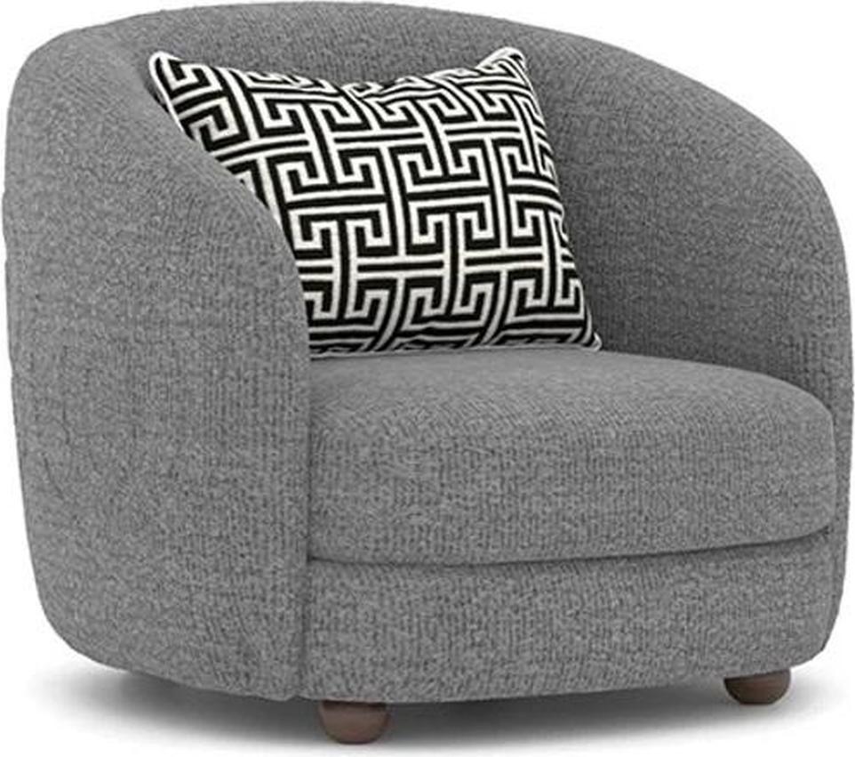 Grau Sessel Designer Sitzmöbel Polstermöbel Wohnzimmer Neu Sitz Einrichtung