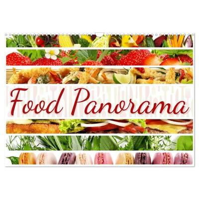 Food Panorama - Küchenkalender 2026 (Wandkalender 2026 DIN A3 quer), CALVENDO Monatskalender