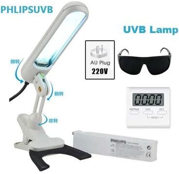 Uplift Picks UVB 311nm Light Therapy Lamp For Targeted Skin Care 220 V (au Plug)