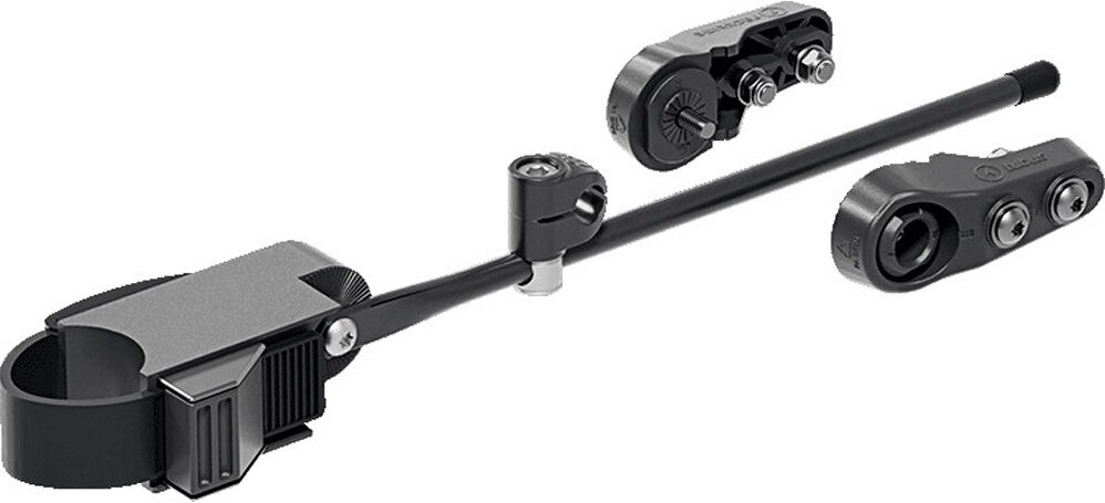 Tubus fast release adapter tubus accesorios portaequipaje bicicleta Negro (UNICA)