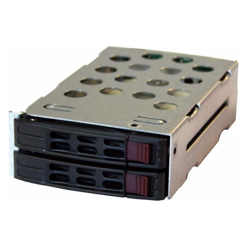 Supermicro Inc. MCP-220-82619-0N, rear 2x 2.5 NVMe U.2 HDD kit for 216B/826B/417B/846X/847B chassis (MCP-220-82619-0N)