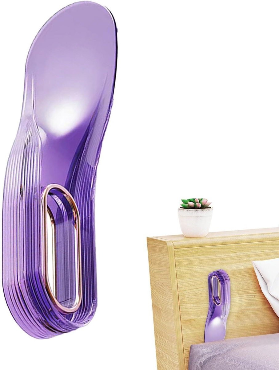Paarse Matrasheffer Wig - Ergonomische Matraslifter en Lakentucker voor het gemakkelijker opmaken van je bed - 10 cm