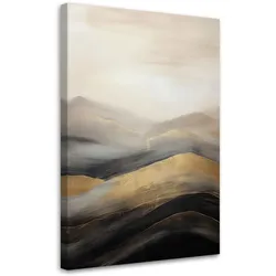 LEINWANDBILD Beigefarbene Boho-Berge 70x100cm