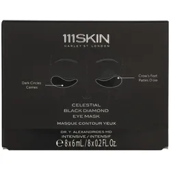 111Skin, Gesichtsmaske, Celestial Black Diamond Eye Mask Set (48 ml)