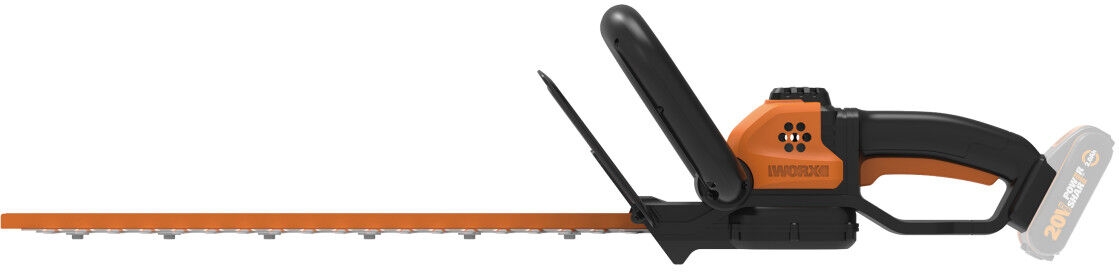 WORX Akku Heckenschere WG261E.9 44 cm Schnittlänge