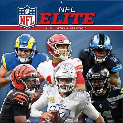 NFL Elite 2027 Wall Calendar