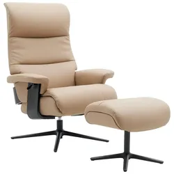 XORA Relaxsessel mit Hocker ALPHA 334 - B/H/T ca. 78.00x111.00x81.00