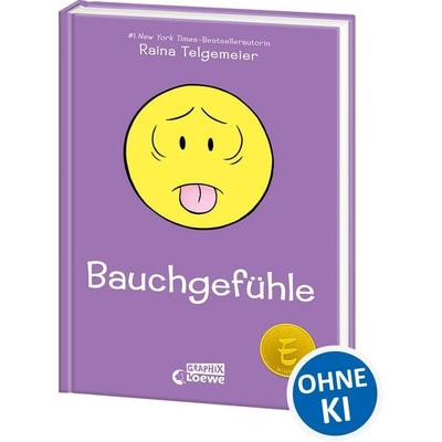 Bauchgefühle, Gebundene Ausgabe von Raina Telgemeier, Loewe, 978-3-7432-0995-4