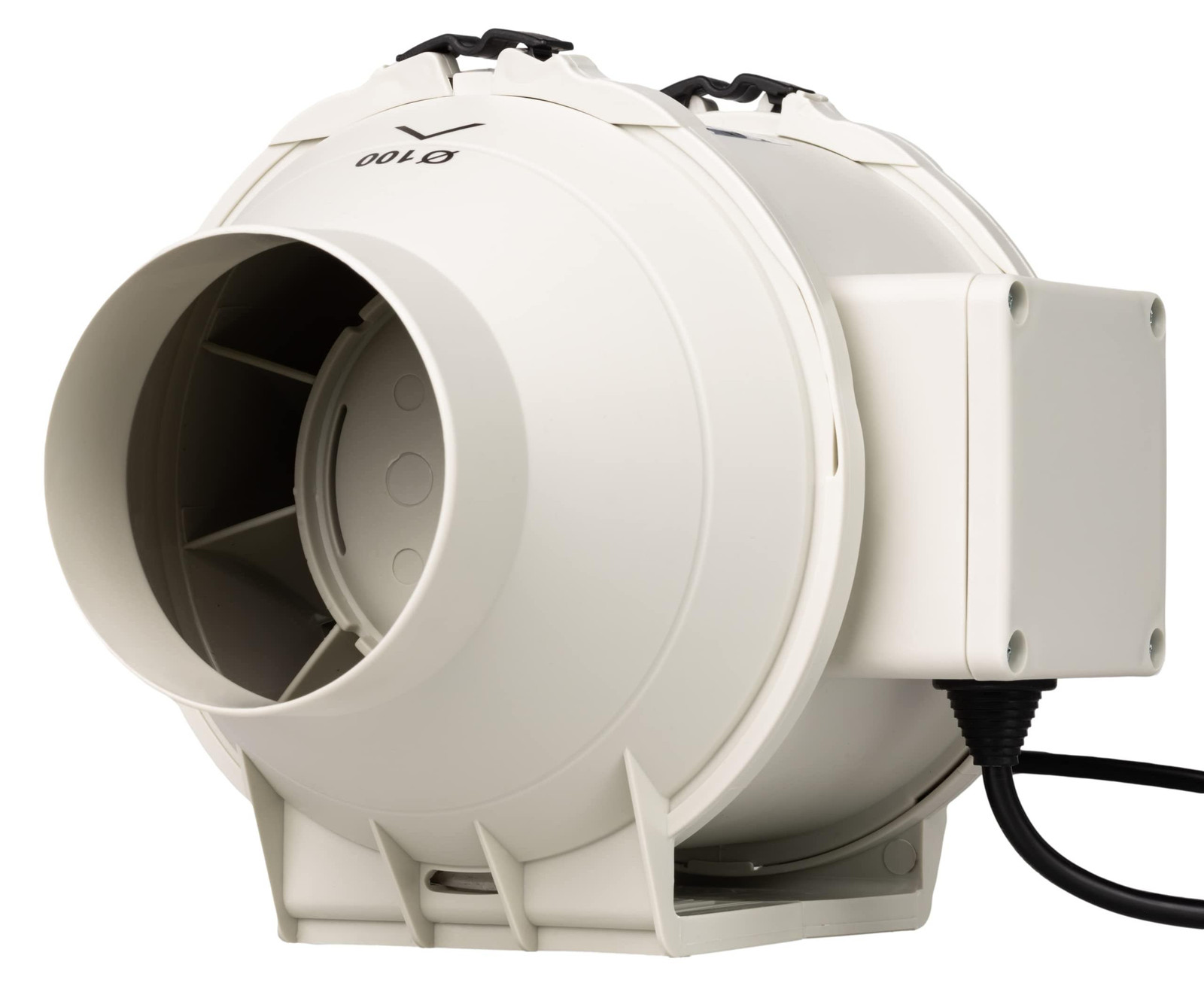 Selius Kanaalventilator 100 mm Inline Afzuigventilator met Twee Snelheden