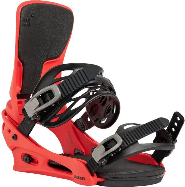 Snowboard Bindings Burton Cartel Re:Flex (Hot Tamale - 7-10)  - Red - Size: 7-10 UK