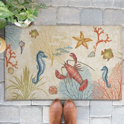 Laural Home Oceana Outdoor Door Mat