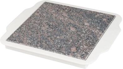 Food Warmer Plate - Microwavable 9-Inch Marble Hot Plate by Chef Buddy
