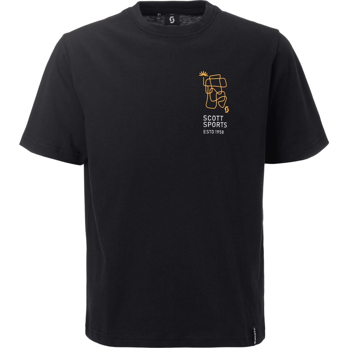 Scott Tee JR Graphic SS black (0001) M 4246910001140
