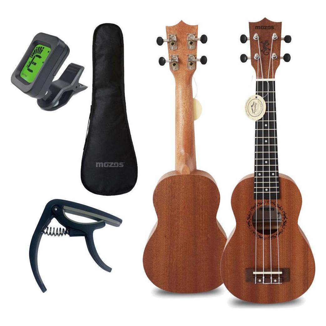 Mozo Gecko Sopran-Ukulele-Kit (Soprano) (UKU-SET-GECKO)