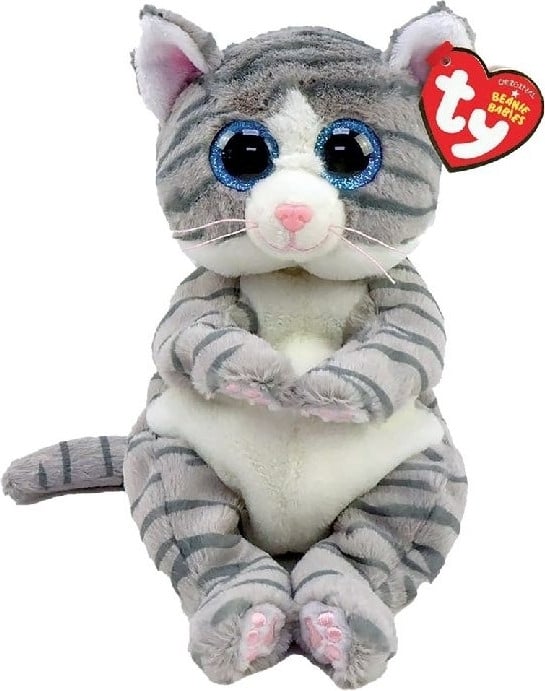 TY Mitzi Katze Beanie Beanie Bellies, 17 cm