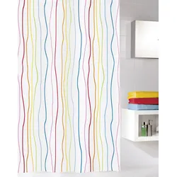 Kleine Wolke Duschvorhang Jolie Multicolor 180 x 200 cm (Breite x Höhe)