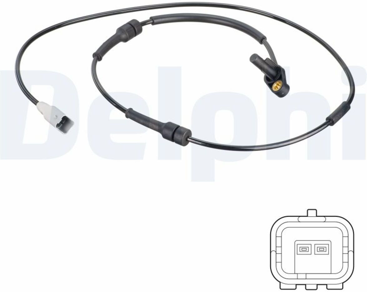 Sensor, Raddrehzahl DELPHI SS20810