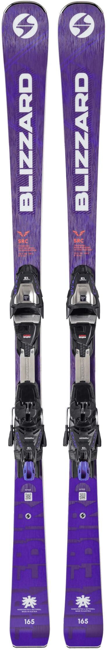 Blizzard  - Pack Ski Firebird Src - 165 + Comp 13 Demo Black Purple - Ski