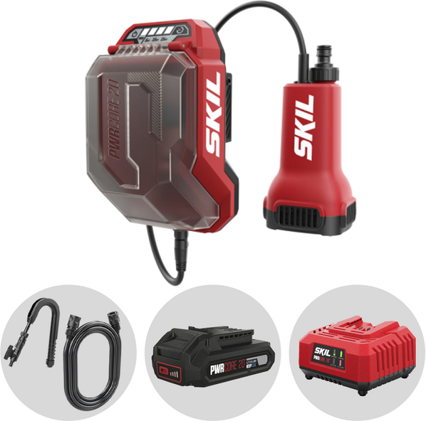 Skil 0781 CA - Tauchpumpe  - 20V/2Ah