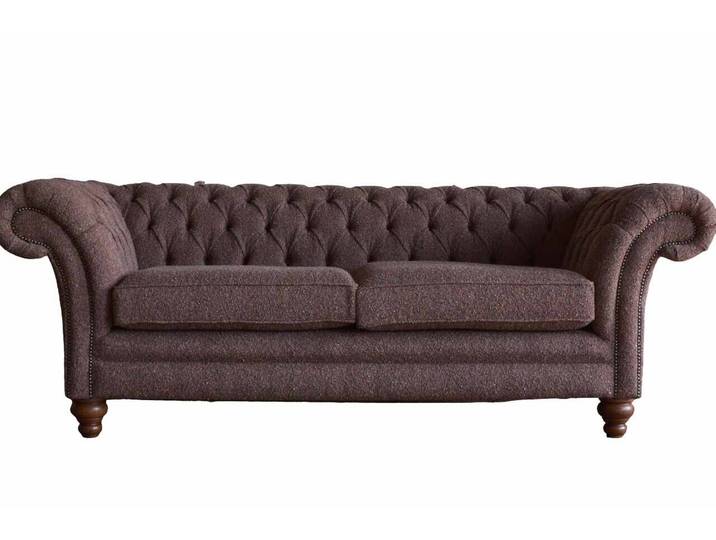Xlmoebel Chesterfield-Sofa Klassisches 3-Sitzer Sofa im englischen Chesterfield-Stil 230cm, Sofa 1 Teile, Made in Europa