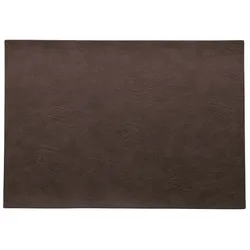 ASA Selection Tischset Vegan Leather 46 x 33 cm Polyurethan Coffee