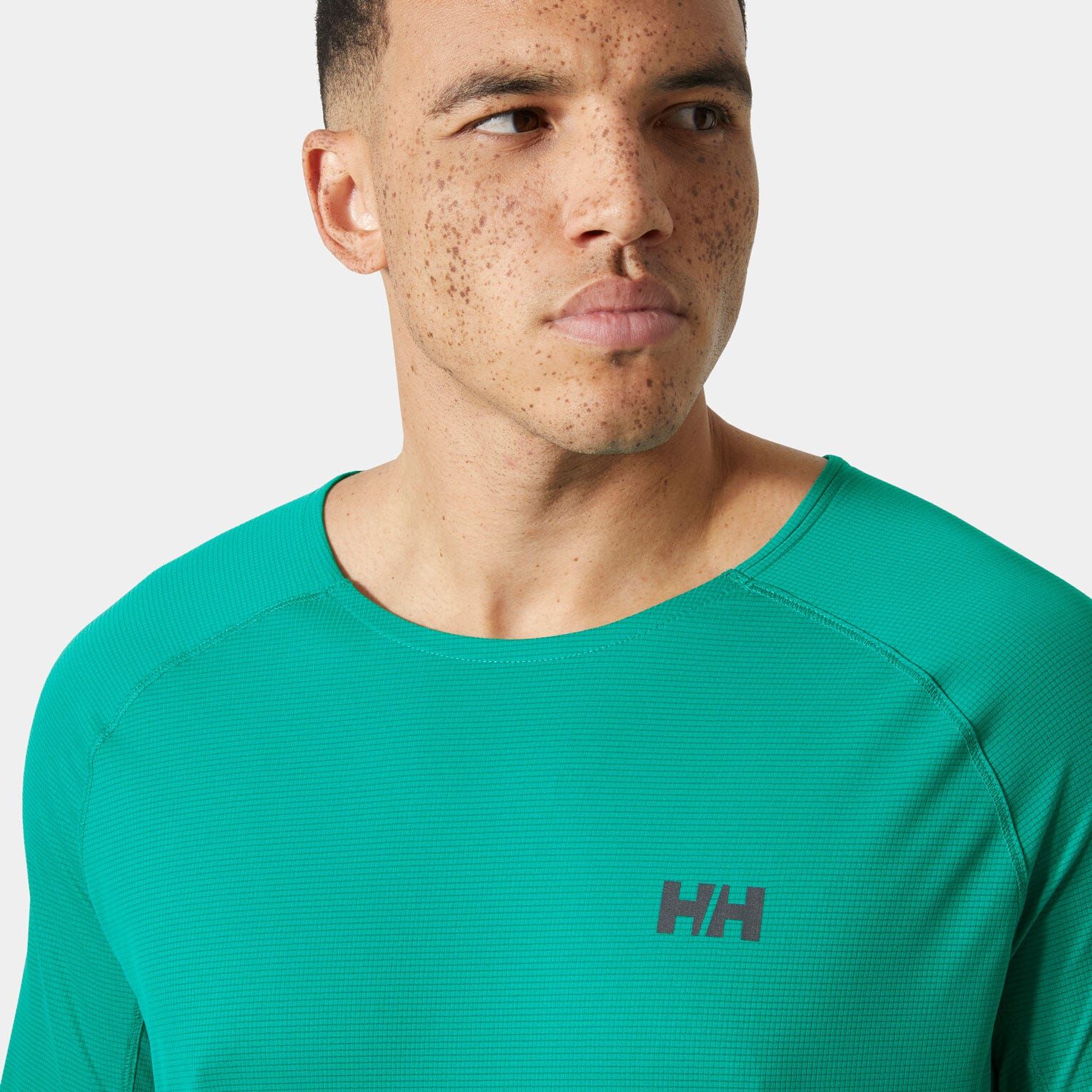 Helly Hansen Men's Trail Long Sleeve T-shirt - Green - S