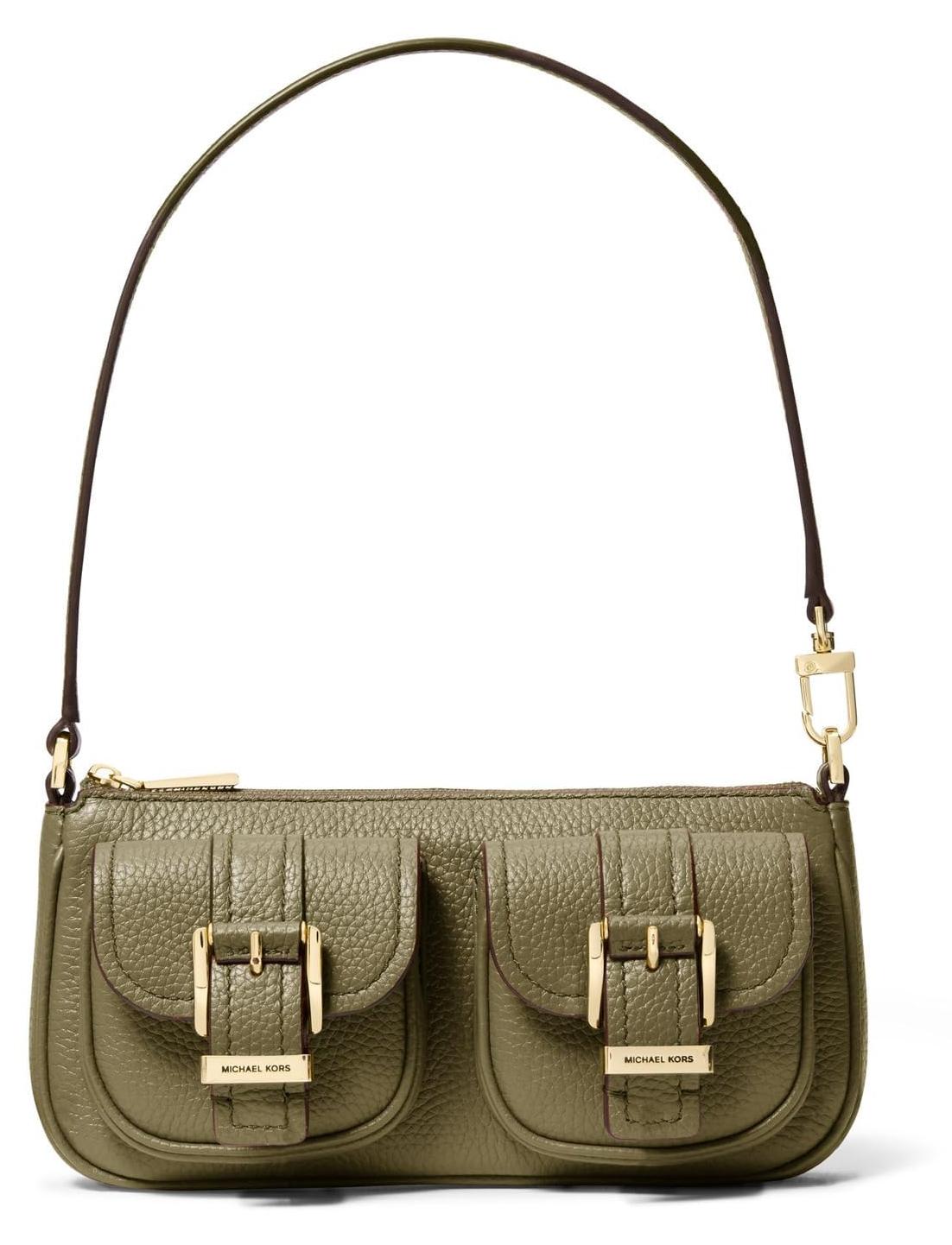 Michael Kors 32S5GZCU1L-367 SM CONV POUCHETTE Women SAFARI GREEN Size One Size