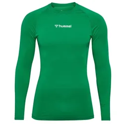 hummel Hmlbl Performance Tee L/S Herren - jelly bean - L