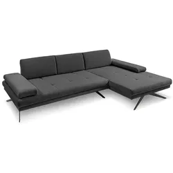 SOMETA Ecksofa Fly Stoff Black