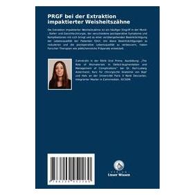 Umbreit PRGF bei der Extraktion impaktierter Weisheitszähne (Deutsch, Softcover, Barbara Lafaia de Castro) (69175250)