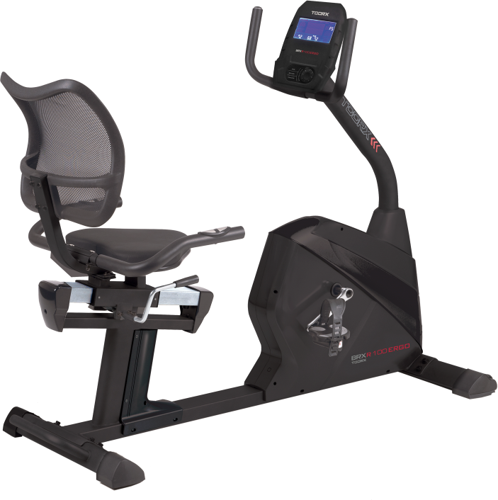 TOORX Cyclettes  BRX-R100 HRC recumbent ergometro con ricevitore wireless APP Ready