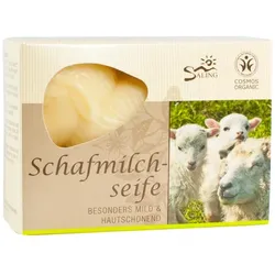 Saling Seife Weißes Schaf Faltschachtel