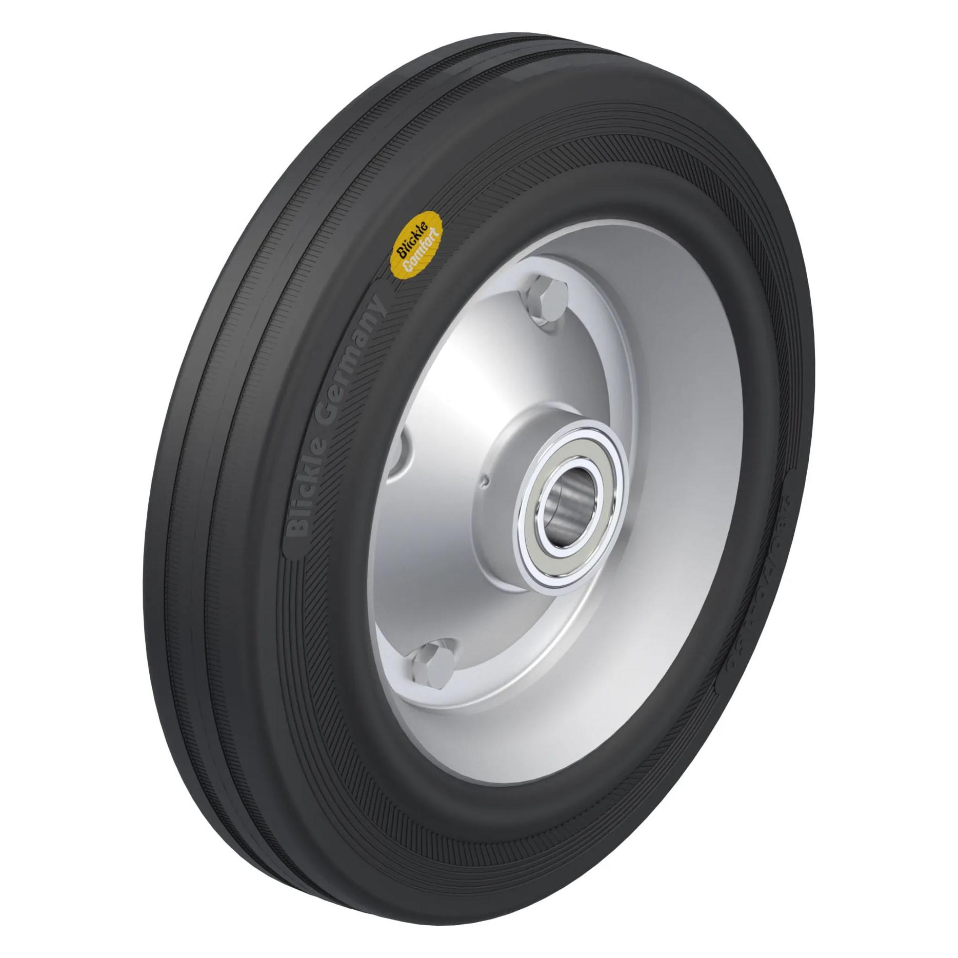 Blickle 42457 RD 280/25K Schwerlast-Rad Rad-Durchmesser 280 mm Tragfähigkeit max. 650 kg (42457)