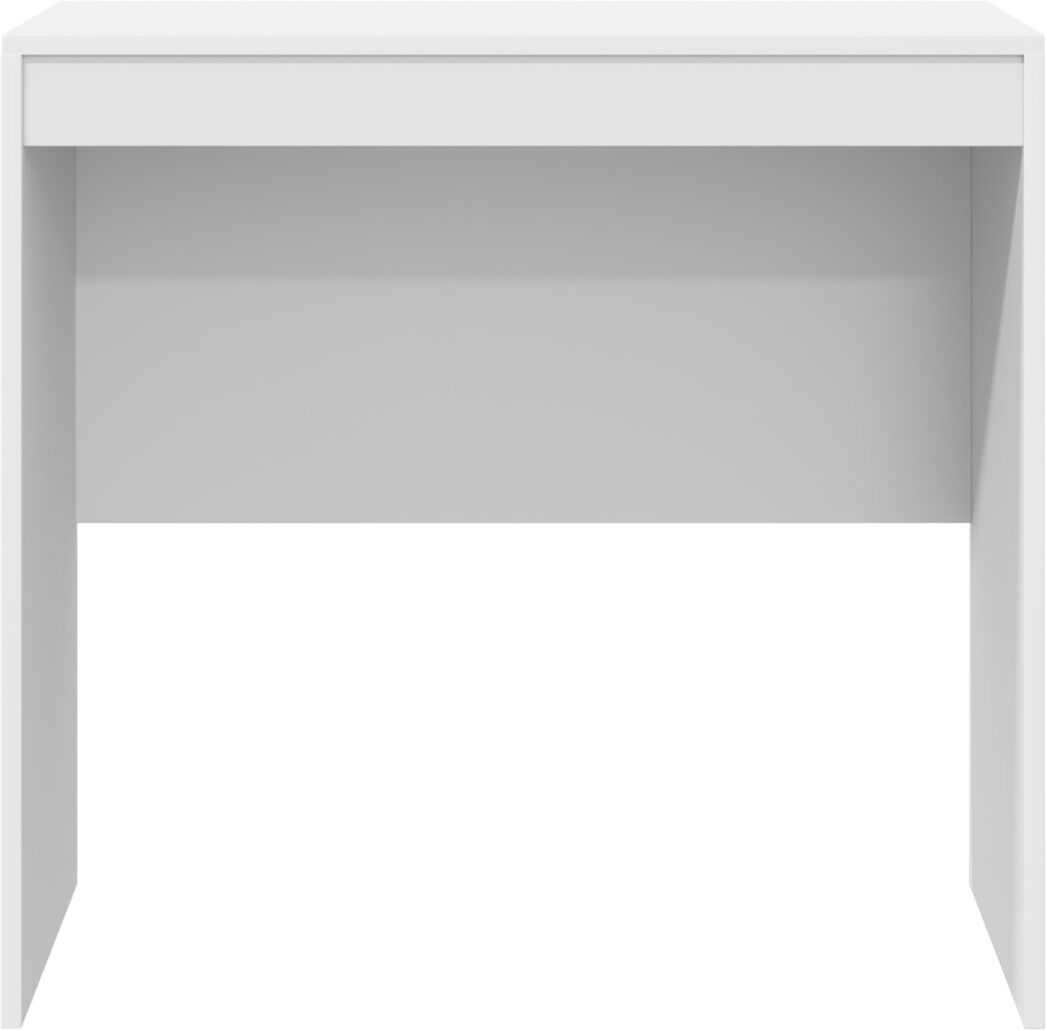17 Stories Writing Desk Particle Board White 76cm H x 70cm W x 50cm D