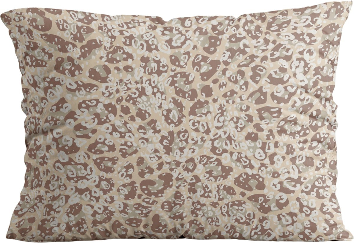Zelesta Royalbed Kussensloop Set van 2 - Sand panter - 60 x 70 cm