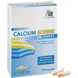 CALCIUM SONNE 500 Kapseln 60 St