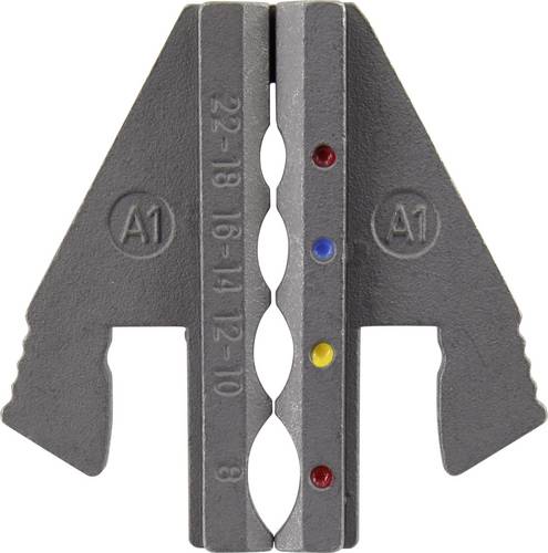 TOOLCRAFT PLE-0A1 Crimp-Einsätze Schrumpfschlauchverbinder Quetschbereich: 0.5 bis 10mm² Passend für Marke (Zangen): TOOLCRAFT