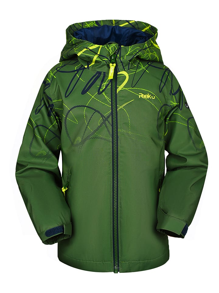 Peek U Regenjacke "Lev" in Grün - 176