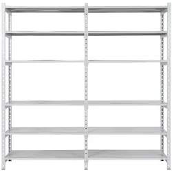 Bi-office Touch Dimension Light Duty Shelving 6 Connect 2000X1000mm P400 grau