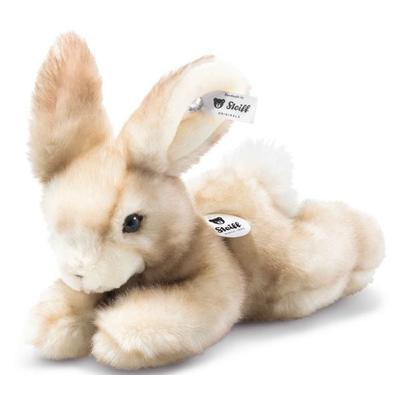 Steiff 079986 - Schnucki Hase, liegend, beige, Plüsch, 24 cm