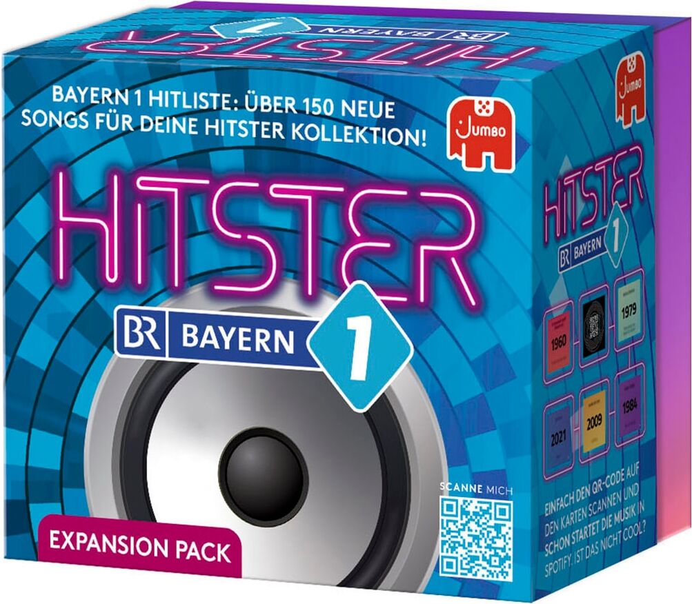 Spiel JUMBO "Hitster Bayern 1", blau (bunt), Spiele, Kinder, Spiel