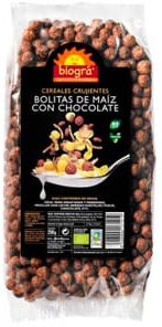 Biogra Bolinhas de Milho com Chocolate Bio 250g Chocolate