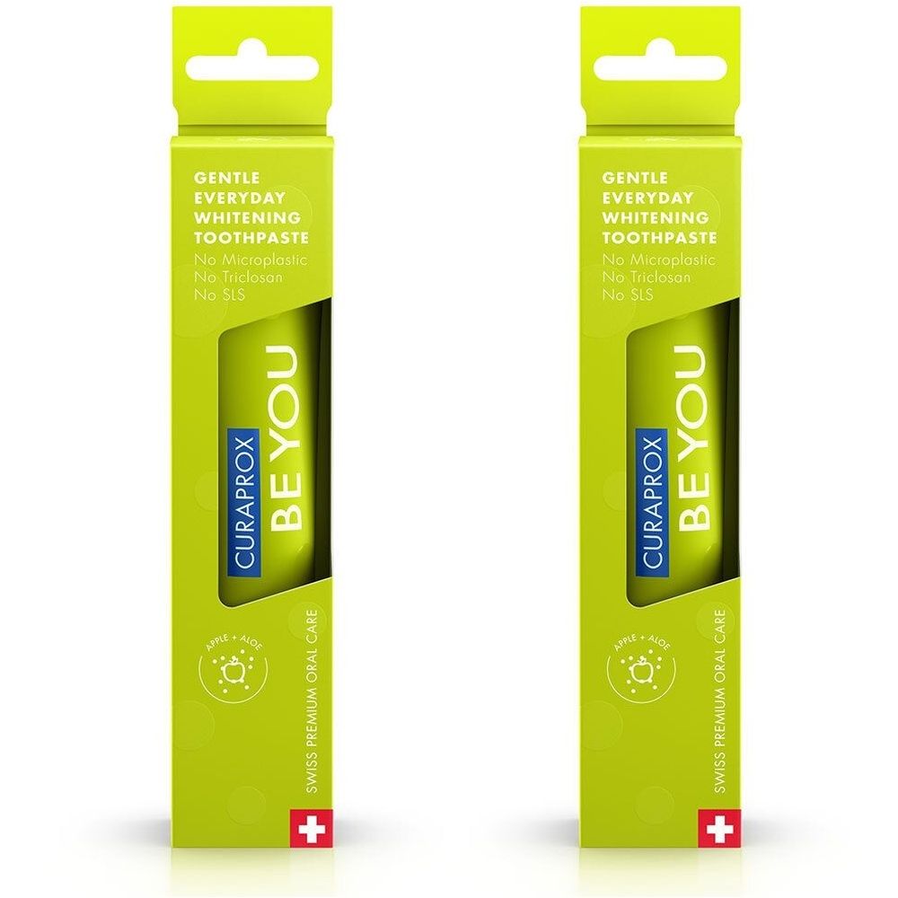 CURAPROx Beyou Apf+Al Grue x2 2x60 ml Zahnpasta