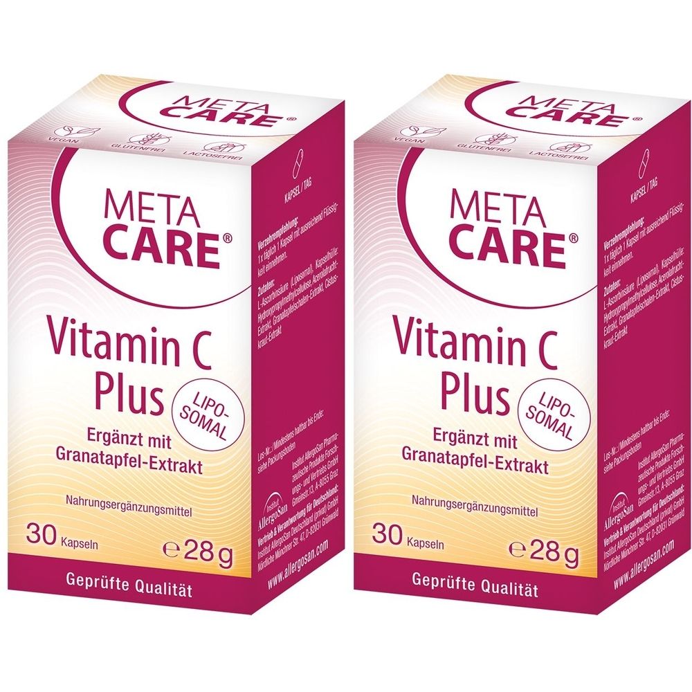 Meta-Care Vitamin C Plus Kapseln 2x 2x30 St