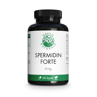 Green Naturals Spermidin Forte 6 mg vegan Kapseln 100 St