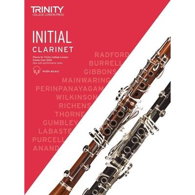 Trinity College London Clarinet Exam Pieces from 2023: Initial, Geheftet von Trinity College London, Trinity College London Press, 978-0-85736-968-0