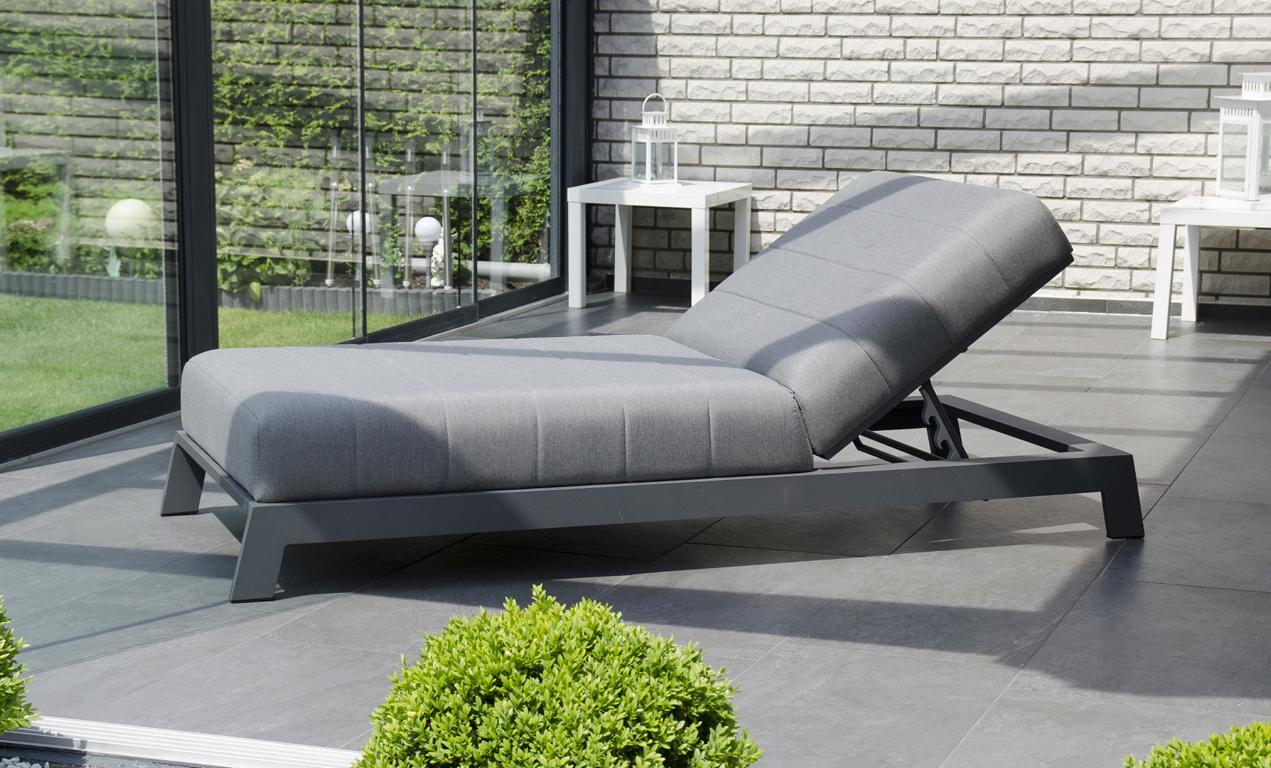 MUESING Liege Divine flanelle sunbrella Outdoor Textil inkl. Kissen SonnenPartner 16906118